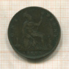 1 пенни. Великобритания 1881г