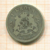 1 крона. Швеция 1889г