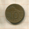 10 геллеров. Словакия 1939г