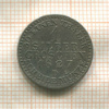 1 грош. Пруссия 1827г