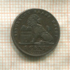 1 сантим. Бельгия 1887г
