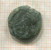АЕ литра. Сицилия Сиракузы. ок. 350г. до н.э. Афина/морской конек