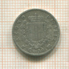 50 сантимов. Италия 1863г