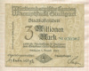 3000000 марок. Вюртемберг 1923г