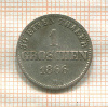 1 грош. Ольденбург 1866г