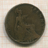 1 пенни. Англия 1899г