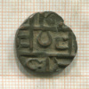 1/2 рупии. Бутан 1835-1910г