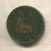 1/2 пенни. Великобритания 1860г