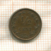 1/2 цента. Нидерланды 1885г