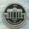 100 франков-15 экю. Франция. ПРУФ 1993г