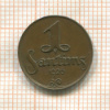 1 сантим. Латвия 1926г