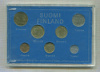 Годовой набор монет. Финляндия 1974г