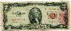 2 доллара. США 1953г
