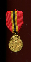 Медаль «В память о 40-летии правления короля Леопольда II». Бельгия