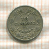 10 сентаво. Уругвай 1956г