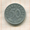50 пфеннигов. Германия. (деформация) 1935г