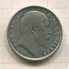 1 рупия. Индия 1909г