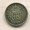 6 пенсов. Англия 1937г