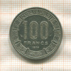 100 франков. Камерун 1986г