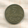 5 сантимов. Люксембург 1924г