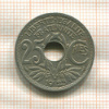 25 сантимов. Франция 1923г
