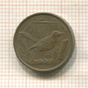 1 цент. Каймановы острова 1972г