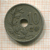 10 сантимов. Бельгия 1921г