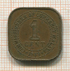 1 цент. Малайя 1939г