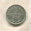 5 центов. Ньюфаундленд 1943г