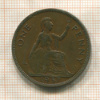 1 пенни. Великобритания 1937г