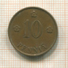 10 пенни. Финляндия 1939г