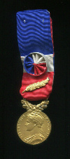 Медаль министерства труда. Франция