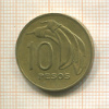 10 песо. Уругвай 1969г
