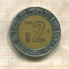 2 песо. Мексика 2006г