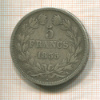 5 франков. Франция 1835г