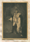 Открытка. Российская Империя. Портрет императора Павла I в Мальтийском одеянии. 1798-1801