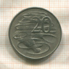 20 центов. Австралия 1966г