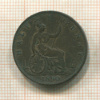 1/2 пенни. Великобритания 1890г