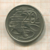 20 центов. Австралия 1967г