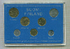 Годовой набор монет. Финляндия 1978г