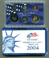 Годовой набор монет. США. ПРУФ 2004г
