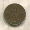 10 пенни. Финляндия 1919г