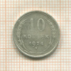 10 копеек 1924г