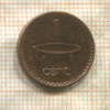 1 цент. Фиджи 2001г