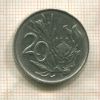 20 центов. ЮАР 1981г