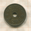 2 эре. Дания 1931г