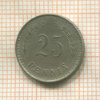 25 пенни. Финляндия 1921г