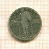 1/4 доллара. США 1926г