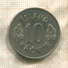 10 крон. Исландия 1970г