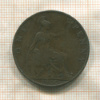 1 пенни. Великобритания 1900г